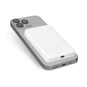 Powerbank SBS TEBB5000MAG1CW 5000 mAh USB-C, MagSafe compatible - whiteeng