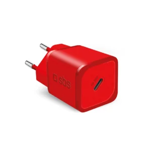 SBS TETRGAN1C20R 20W GaN Wall Charger with Power Delivery - Redeng