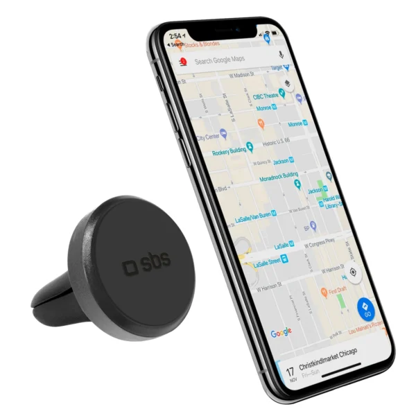 SBS TESUPPEASYMAGK smartphone holder magnetic, for air vent - blackeng