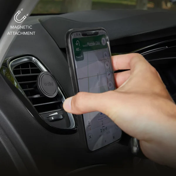SBS TESUPMAGMCLIP smartphone holder magnetic, for air vent - blackeng
