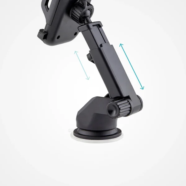 SBS TEHWSUPWIND smartphone holder telescopic with suction cup - blackeng