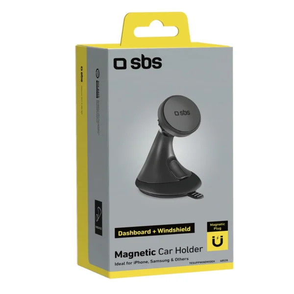 SBS TESUPPWINDWIDEK MagSafe compatible smartphone holder for dashboard/windshield - blackeng
