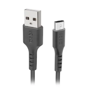 SBS TECABLEMICRO2K USB-A - Micro-USB Cable 2 m - Blackeng