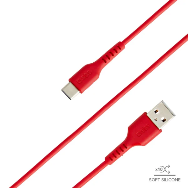 SBS TECABLEMICROC15R USB-A - USB-C Cable 1.5m - Redeng