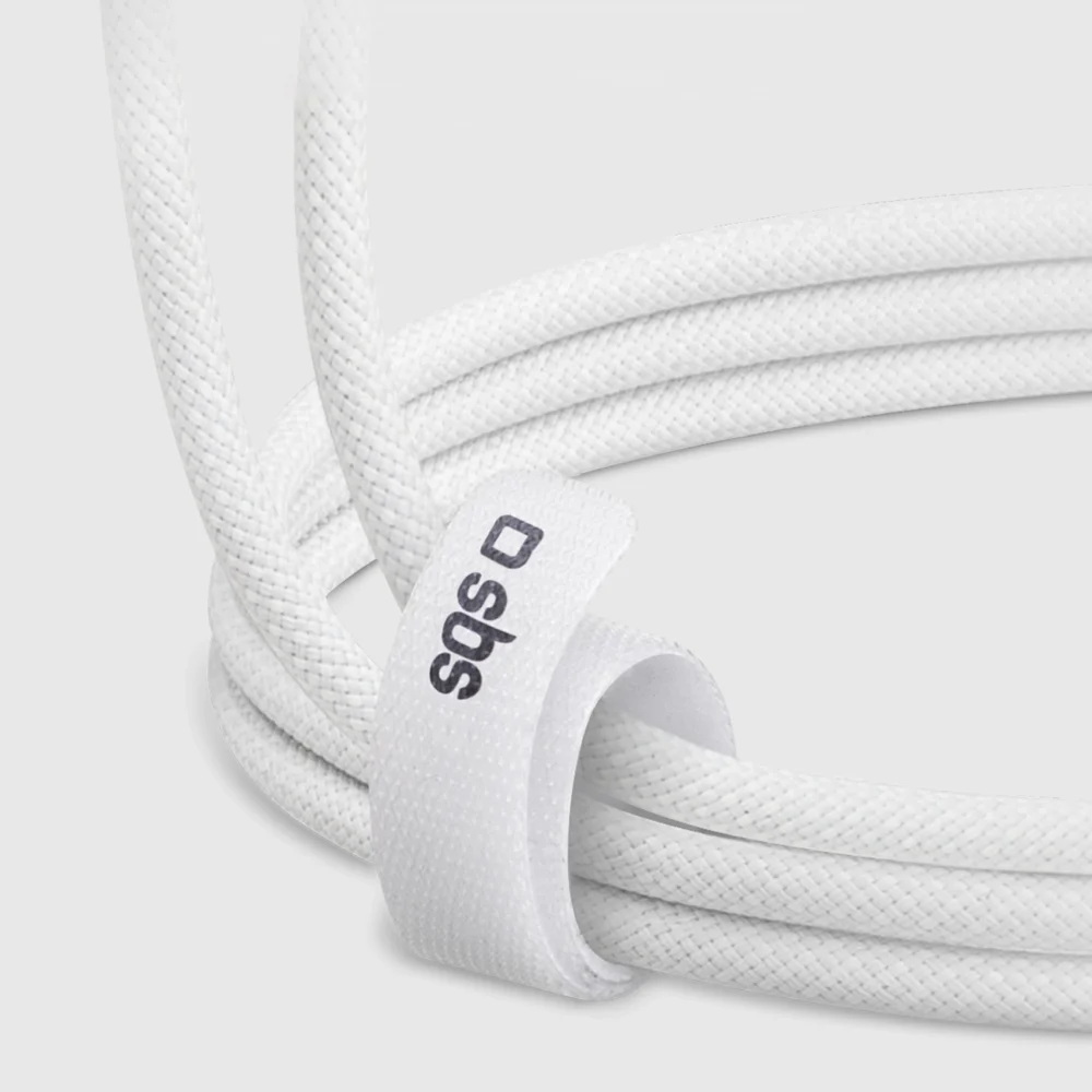 SBS TECABLETISSUETCCG USB-C - USB-C 1.5m 60W braided cable - grayeng