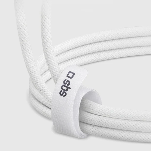 SBS TECABLETISSUETCCG USB-C - USB-C 1.5m 60W braided cable - grayeng