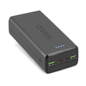 Powerbank SBS TTBB30000PD20K 30000 mAh 2 x USB-C 2 x USB-A - blackeng