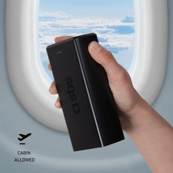 Powerbank SBS TTBB30000PD20K 30000 mAh 2 x USB-C 2 x USB-A - blackeng