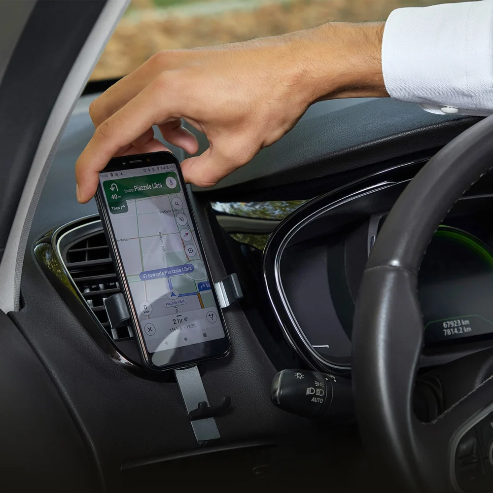 SBS TESUPPCLIPGRAVK smartphone holder for air vent, gravity - blackeng
