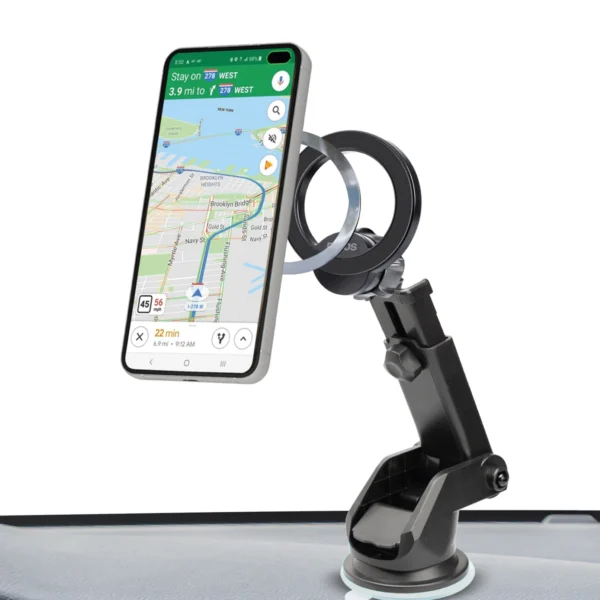 SBS TESUPMAGRINGEXT Smartphone Holder for Dashboard and Windshield, MagSafe Compatible - Blackeng