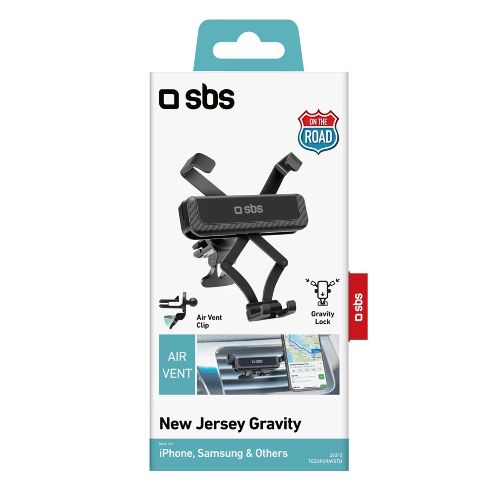 SBS TESUPGRAVSTD gravity smartphone holder - blackeng
