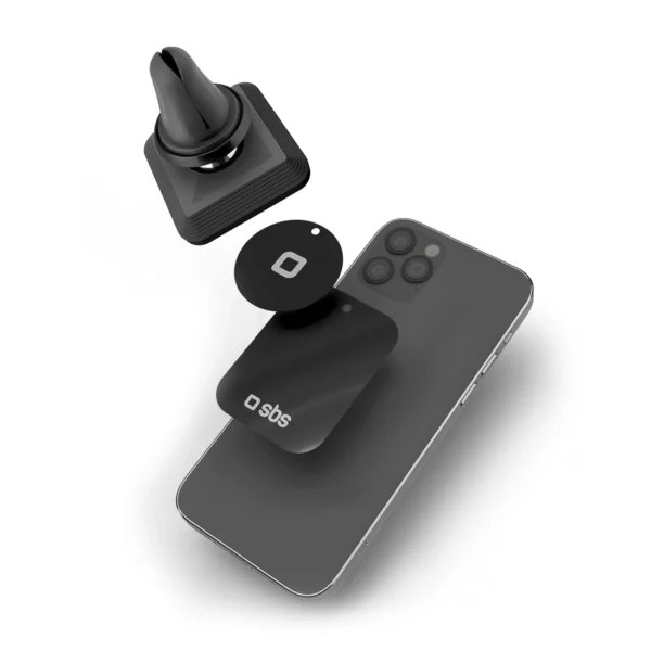 Magnetic smartphone holder SBS TESUPMAGLCLIP - blackeng