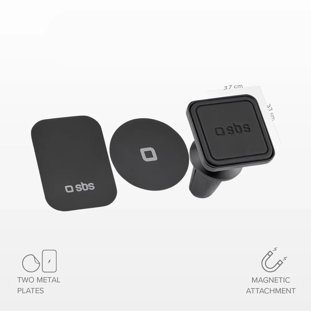Magnetic smartphone holder SBS TESUPMAGLCLIP - blackeng