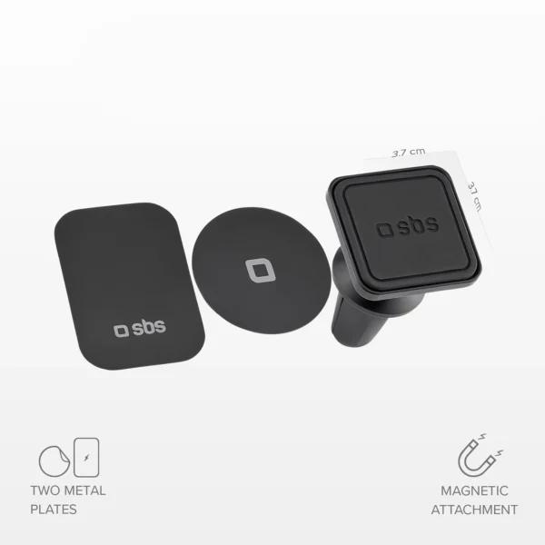 Magnetic smartphone holder SBS TESUPMAGLCLIP - blackeng