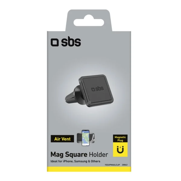 Magnetic smartphone holder SBS TESUPMAGLCLIP - blackeng