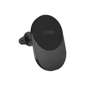 Qi2 Wireless Charger Holder SBS TESUPPVENTWIRQI215W Compatible with MagSafe - Blackeng
