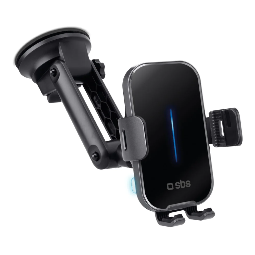 SBS TESUPEXTWIR15W 15W Wireless Charger Holder - Blackeng