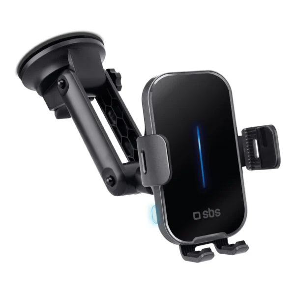 SBS TESUPEXTWIR15W 15W Wireless Charger Holder - Blackeng
