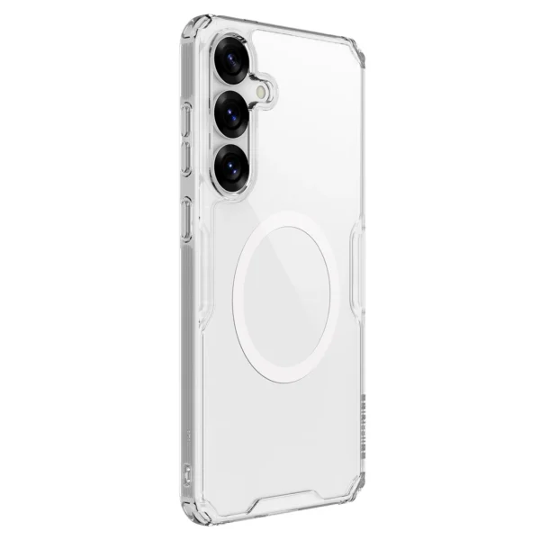 Nillkin Nature TPU Pro Magnetic Case with MagSafe for Samsung S25 - Whiteeng