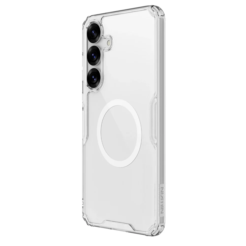 Nillkin Nature TPU Pro Magnetic Case with MagSafe for Samsung S25+ - Whiteeng
