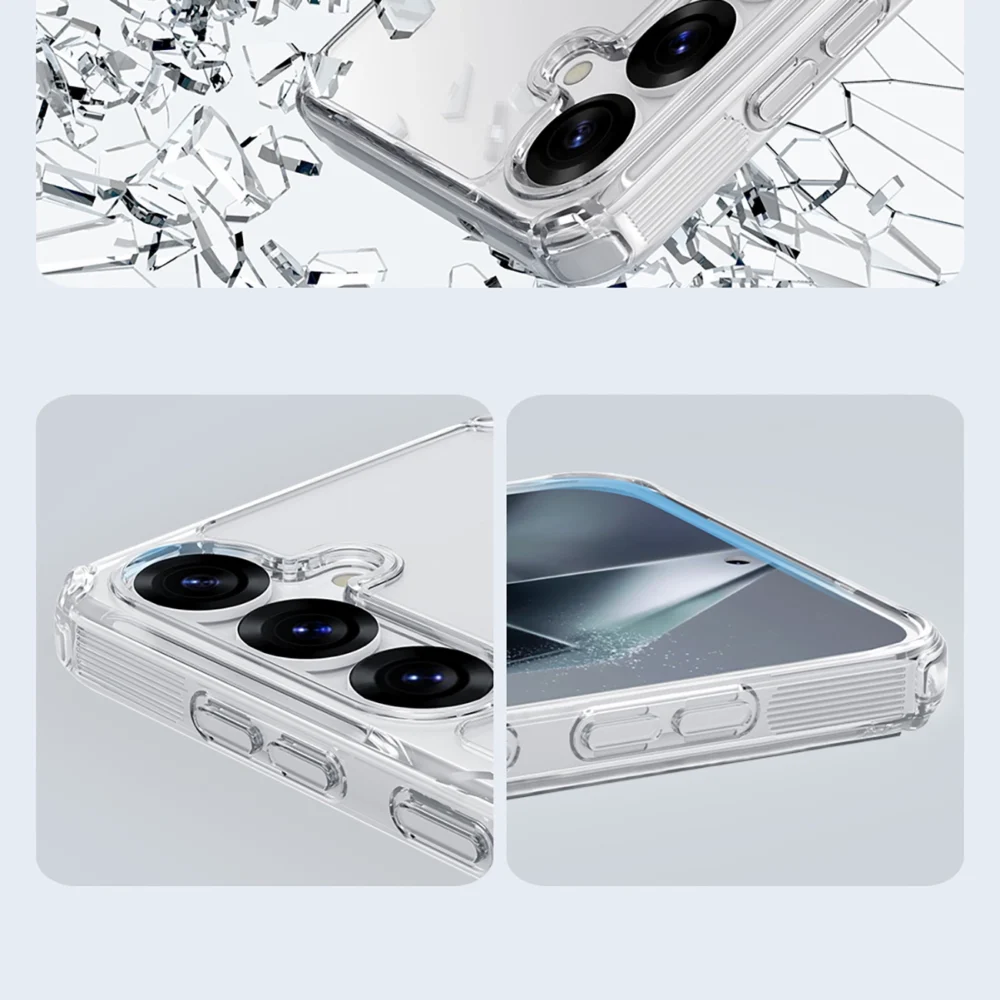 Nillkin Nature TPU Pro Magnetic Case with MagSafe for Samsung S25+ - Whiteeng
