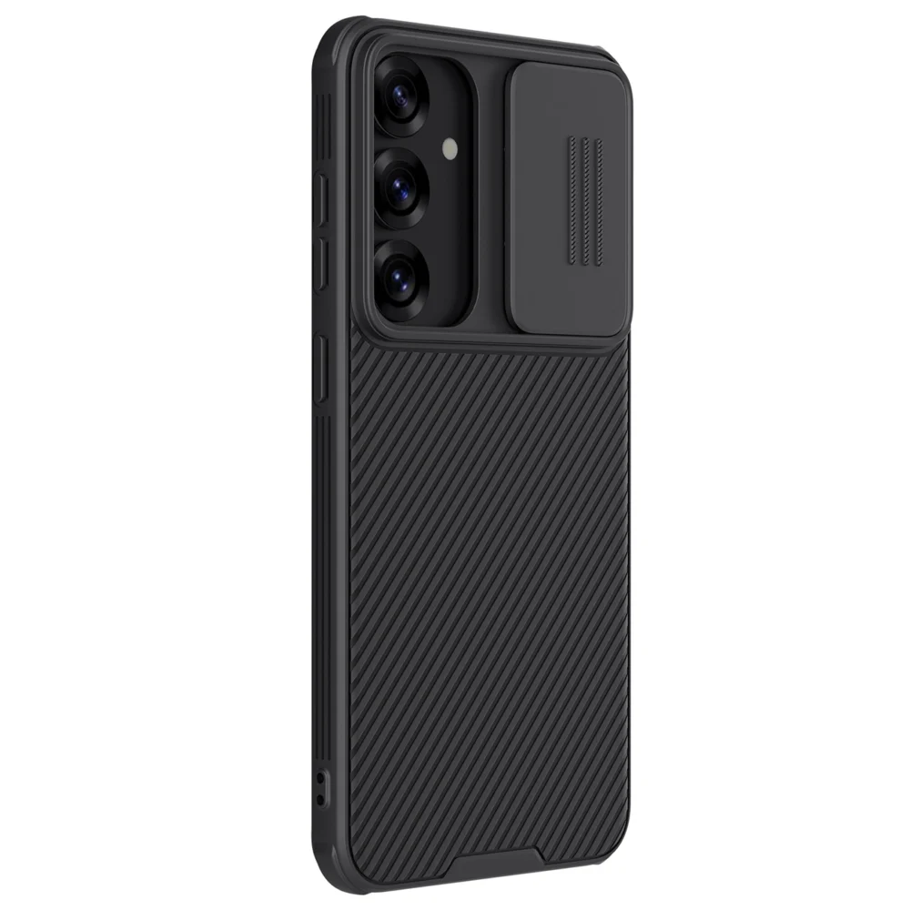 Nillkin CamShield Pro Case for Samsung Galaxy S25 with Camera Cover - Blackeng