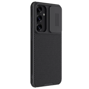 Nillkin CamShield Pro Case for Samsung Galaxy S25 with Camera Cover - Blackeng