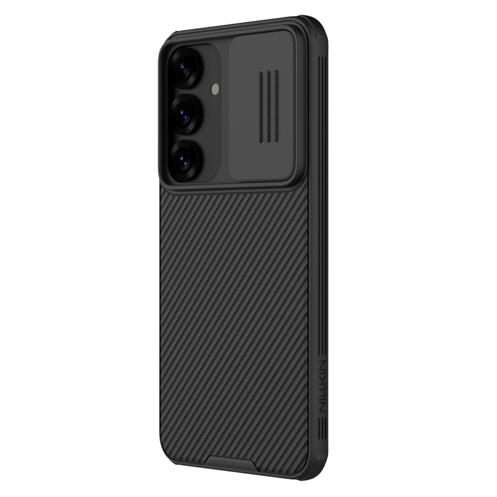 Nillkin CamShield Pro Case for Samsung S25+ with Camera Cover - Blackeng