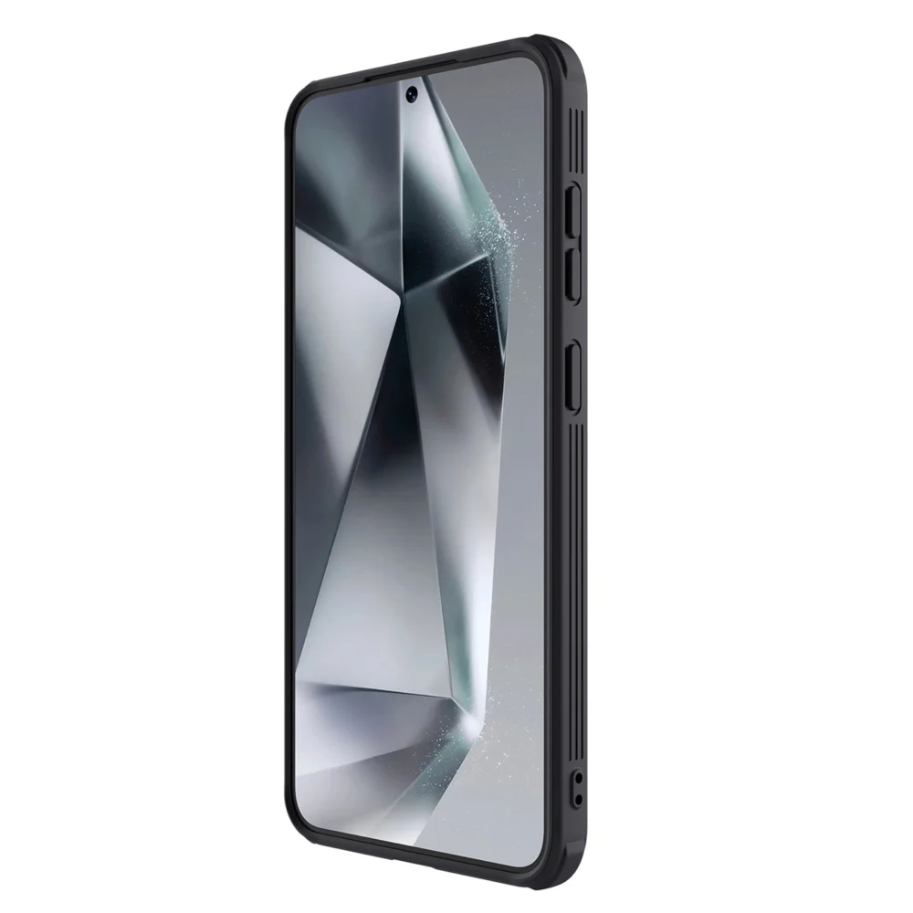 Nillkin CamShield Pro Case for Samsung S25+ with Camera Cover - Blackeng