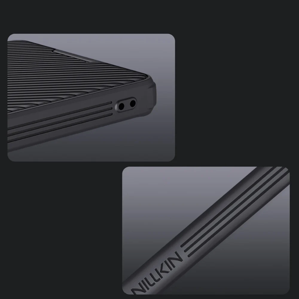 Nillkin CamShield Pro Case for Samsung S25 Ultra with Camera Cover - Blackeng