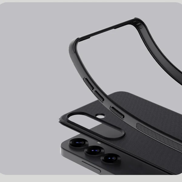 Nillkin Super Frosted Shield Pro Magnetic Case for Samsung S25+ with MagSafe - Blackeng