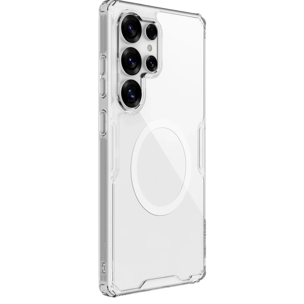 Nillkin Nature TPU Pro Magnetic Case with MagSafe for Samsung Galaxy S25 Ultra - Whiteeng