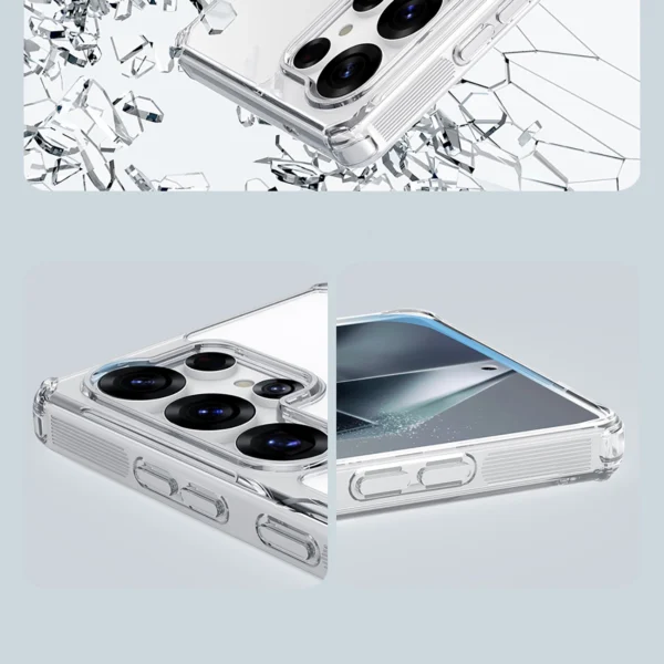 Nillkin Nature TPU Pro Magnetic Case with MagSafe for Samsung Galaxy S25 Ultra - Whiteeng
