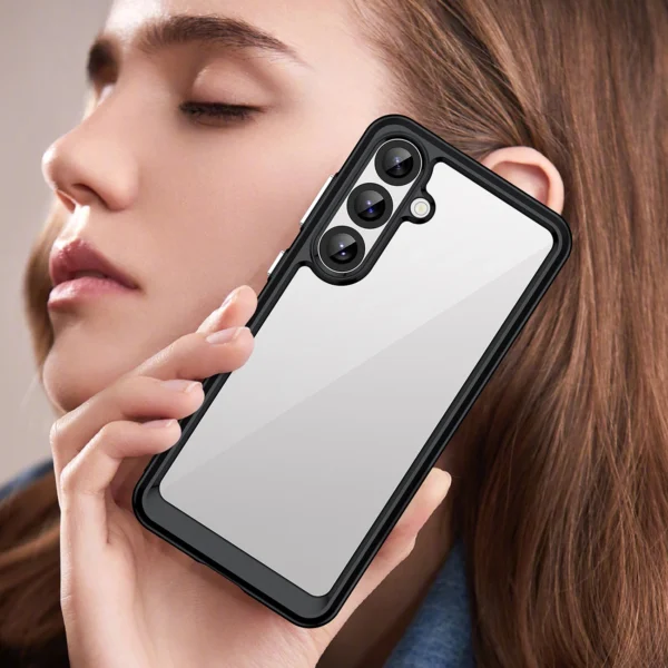 Outer Space Case for Samsung Galaxy A36 Cover with Flexible Frame - Blackeng