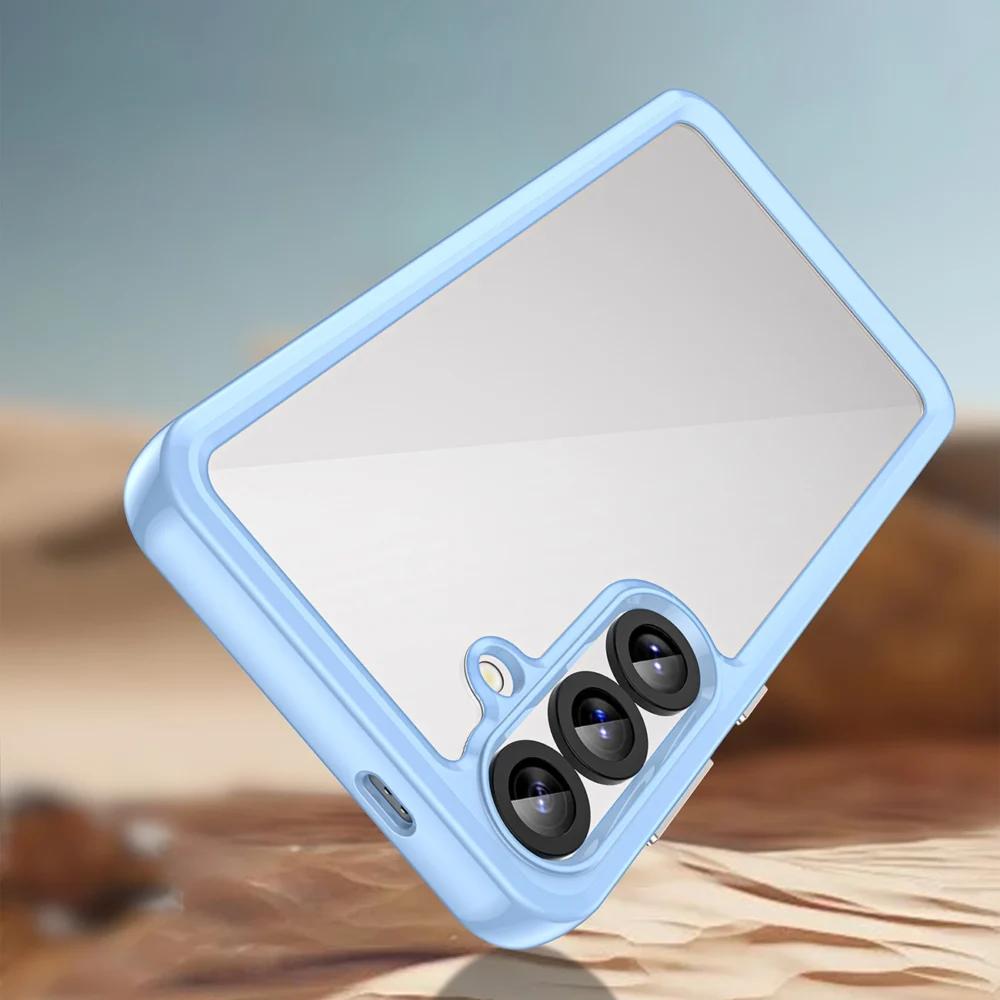 Outer Space Case for Samsung Galaxy A36 Cover with Flexible Frame - Blueeng