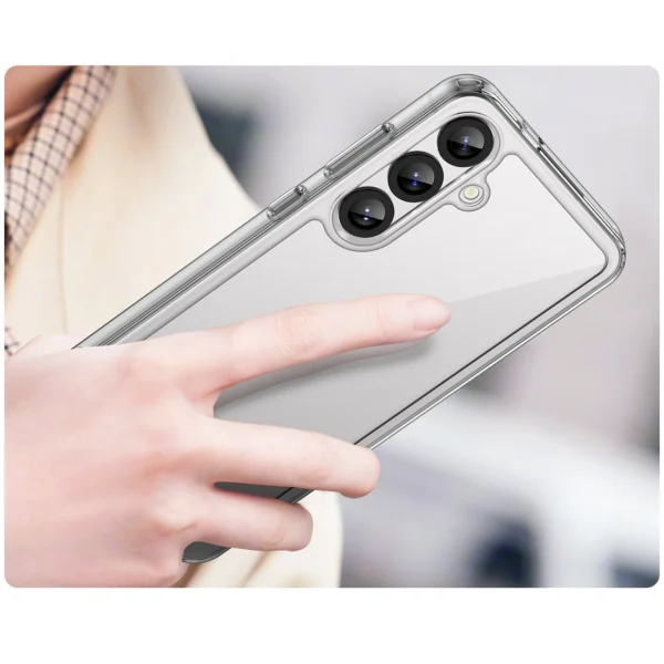 Outer Space Case for Samsung Galaxy A36 Cover with Flexible Frame - Transparenteng