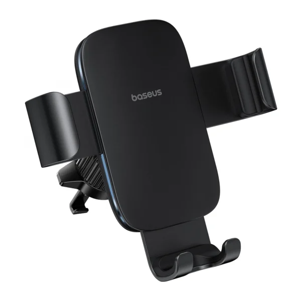 Baseus Metal Age 3 Car Phone Holder, Gravity, for Air Vent - Blackeng