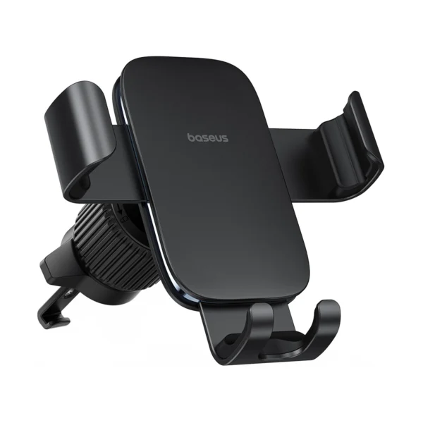 Baseus Metal Age 3 Car Phone Holder, Gravity, for Air Vent - Blackeng