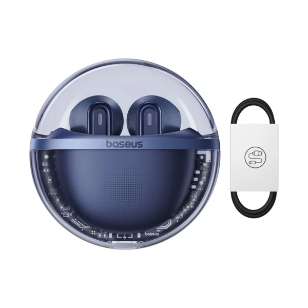 Baseus Bowie E5x TWS Wireless Headphones - Blueeng