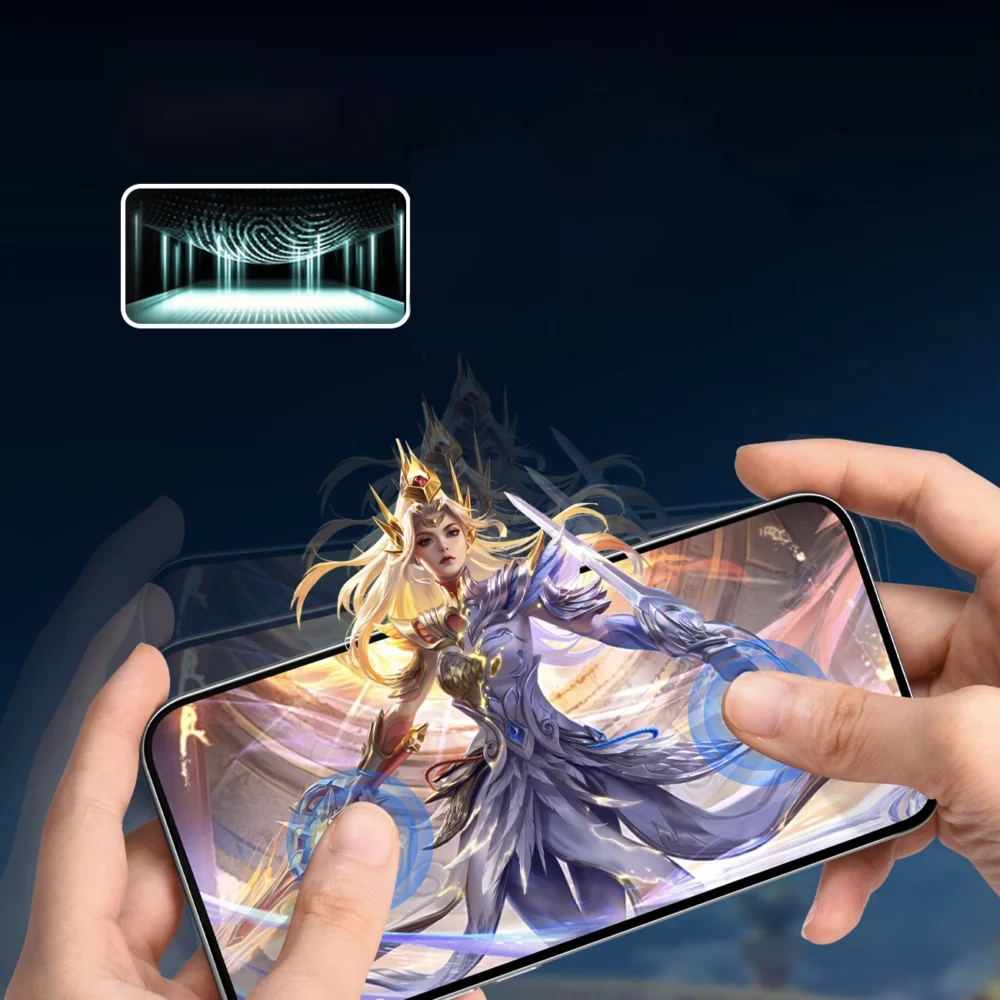Joyroom JR-MAR0315 tempered glass with anti-reflection for iPhone 15/16eng