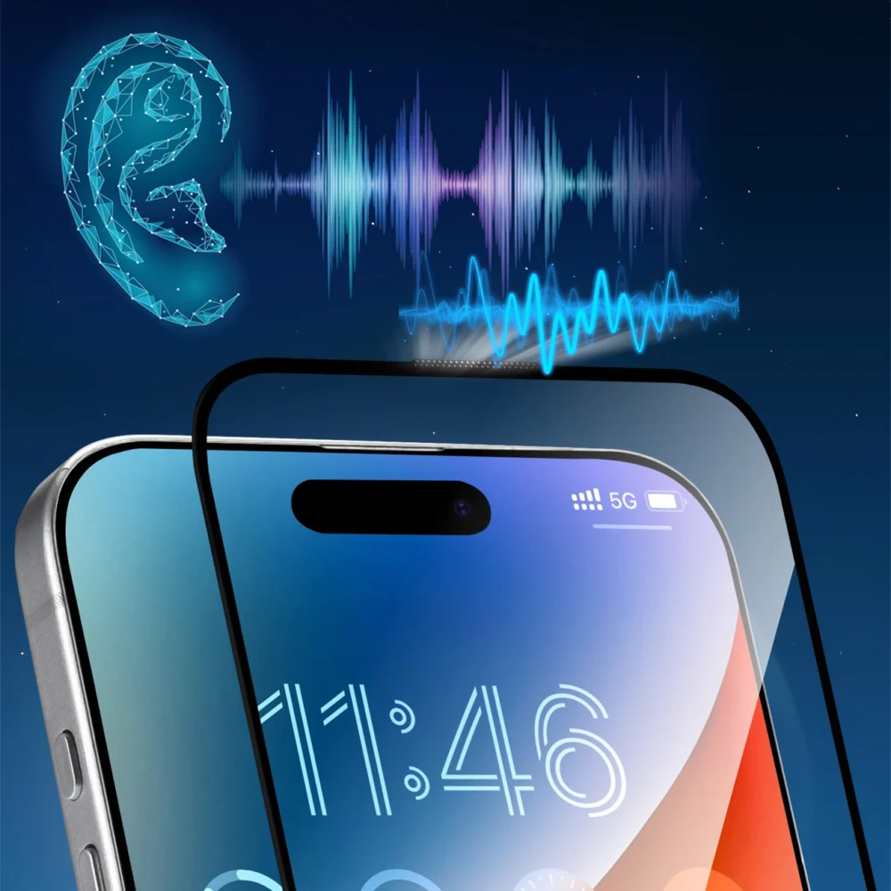 Joyroom JR-MAR0315 tempered glass with anti-reflection for iPhone 15/16eng