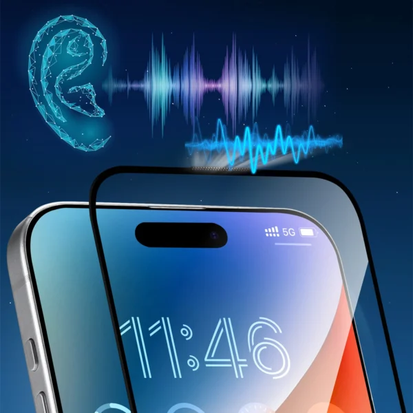 Joyroom JR-MAR0315 tempered glass with anti-reflection for iPhone 15/16eng