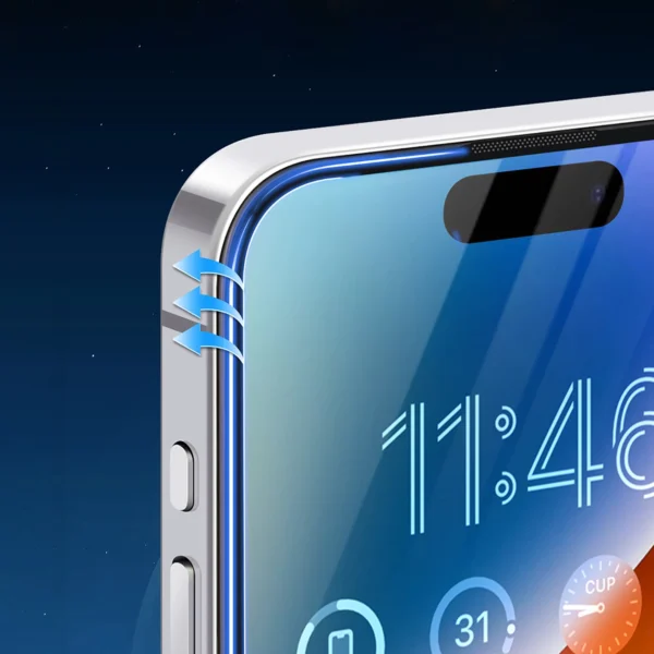 Joyroom JR-MAR0315 tempered glass with anti-reflection for iPhone 15/16eng
