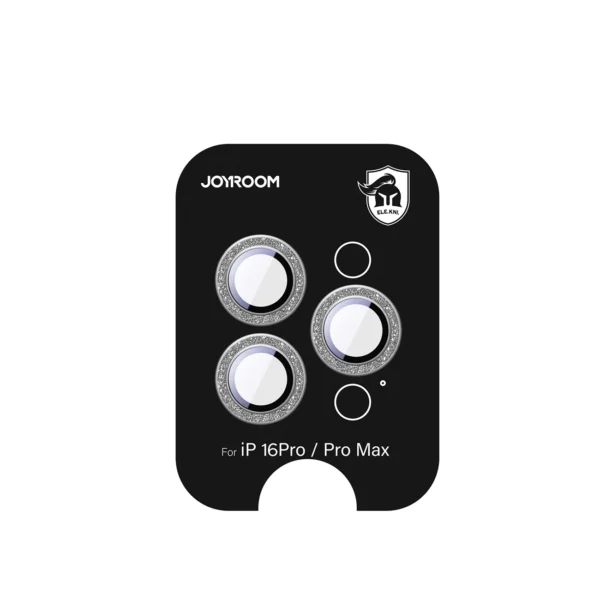 Joyroom JR-MSF0304 protective glass for iPhone 16 Pro/16 Pro Max lenses - silvereng