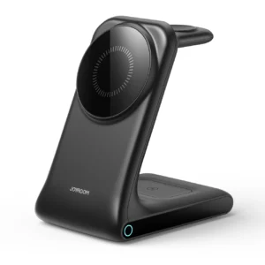 Joyroom JR-W15 Wireless Charger 3 in 1 Charging Station with MagSafe - Blackeng