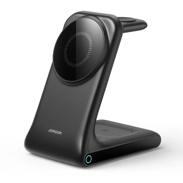 Joyroom JR-W15 Wireless Charger 3 in 1 Charging Station with MagSafe - Blackeng