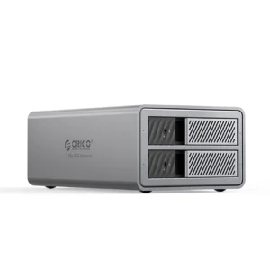 Orico 9828RU3 2 Big DAS Solution ProRAID Disk Array for 2 2.5"/3.5" SATA HDD/SSD Drives with RAID Controller - Grayeng