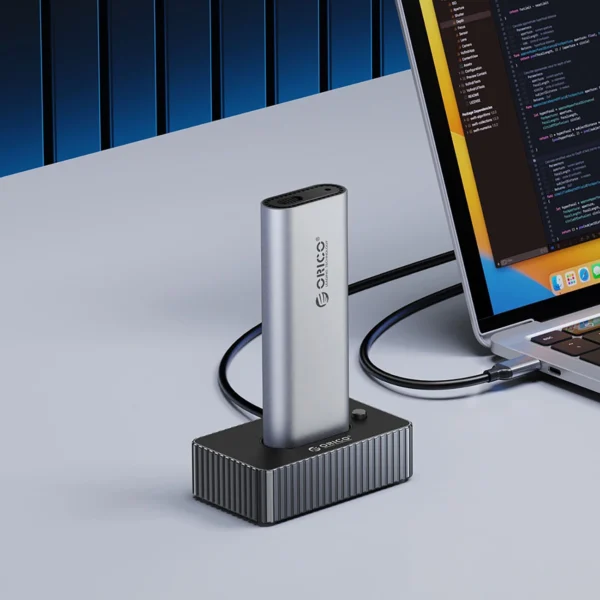 Orico IT18C3 Docking Station for M.2 NVMe/SATA Drive - Grayeng