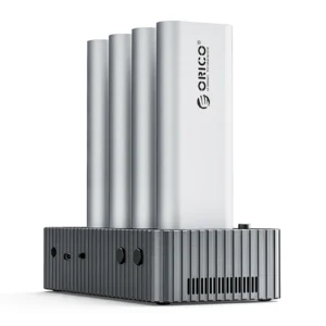 Orico IT48N-C 4-Disk Docking Station with M.2 NVME Clone Function - Grayeng
