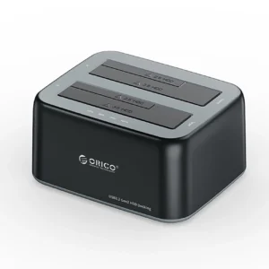 Orico 6829C3 Docking Station for 2 x 2.5"/3.5" SATA HDD/SSD - Blackeng